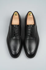 Black Leather Lace-Up Dress Shoe