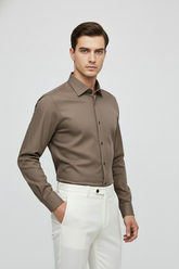Brown Dress Shirt