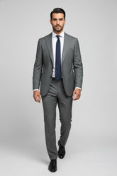 Gray Two-Piece Suit