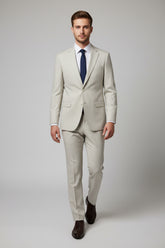 Stone Beige Two-Piece Suit