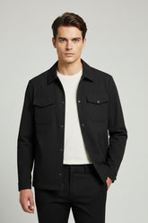 Black Modern Safari Suit