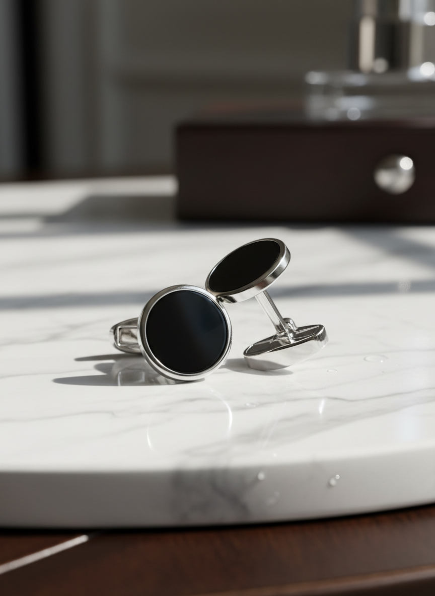 Noir Onyx Cufflinks