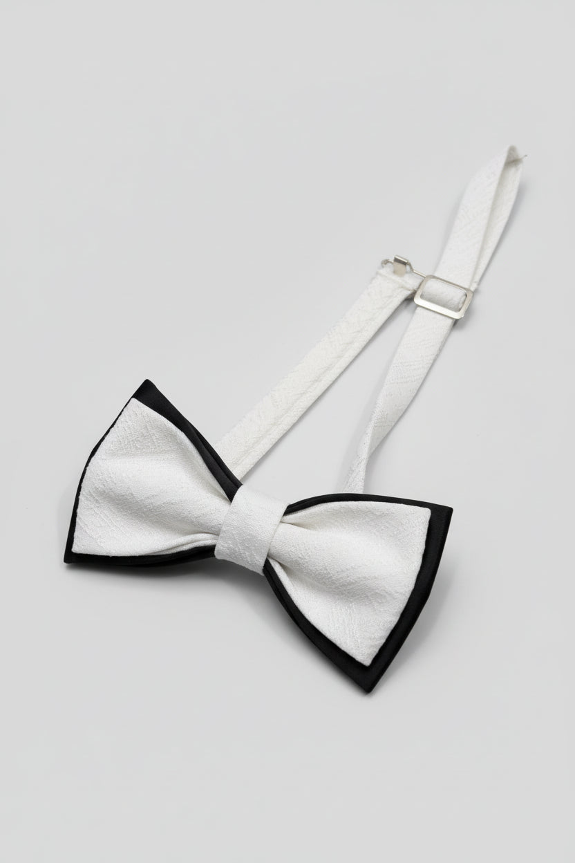 Black and White Bow Tie