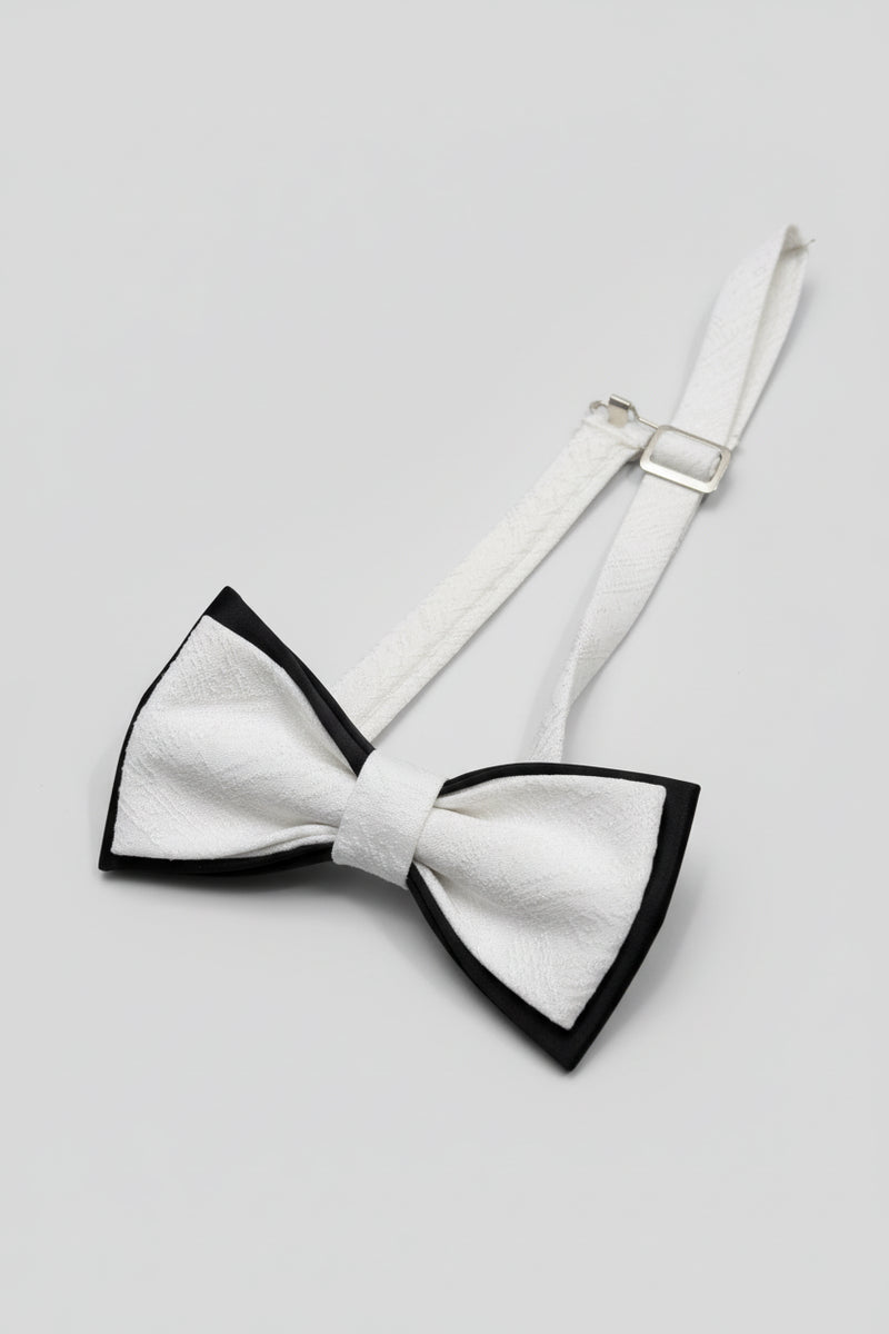 Black and White Bow Tie