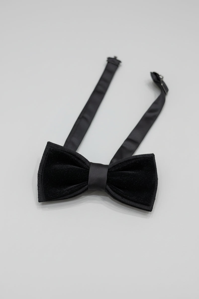 Black Velvet Bow Tie