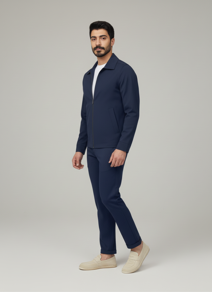 Safari Navy Suit