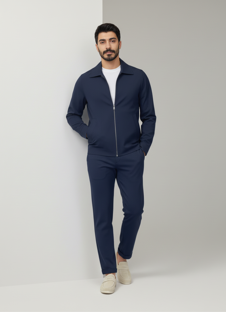 Safari Navy Suit