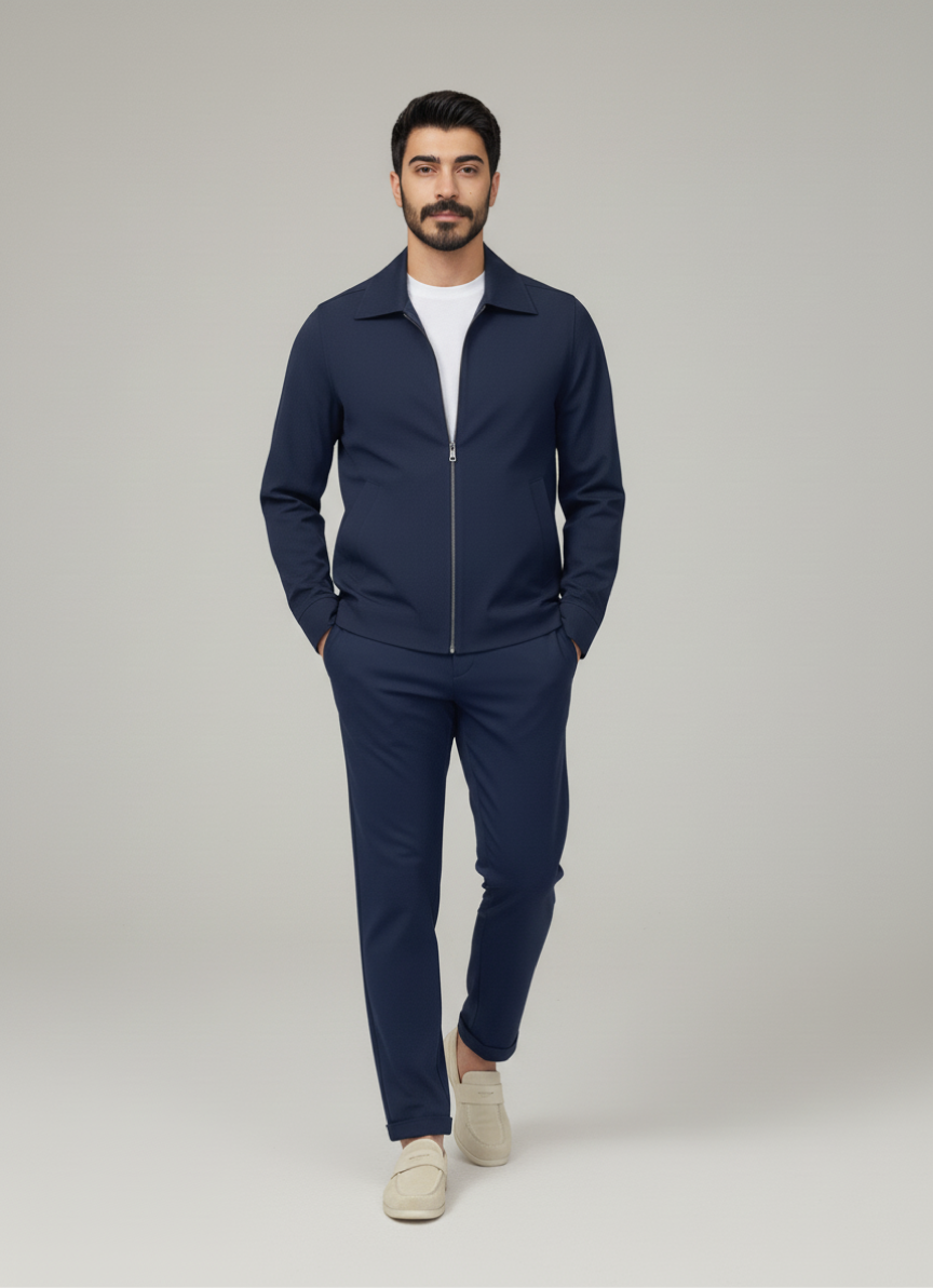 Safari Navy Suit