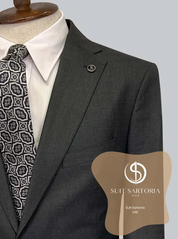 Suit Sartoria Anthracite Wool Suit