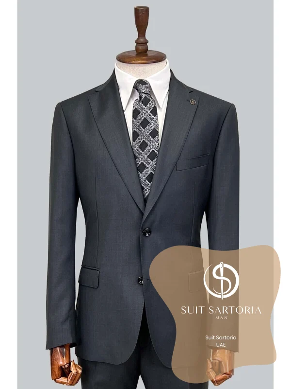 Suit Sartoria Anthracite Wool Suit