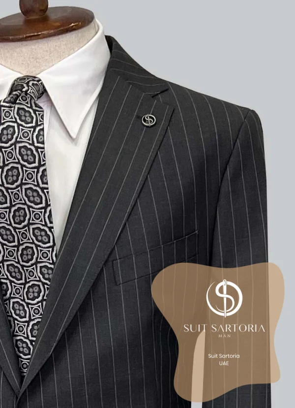 Suit Sartoria Anthracite Wool Suit