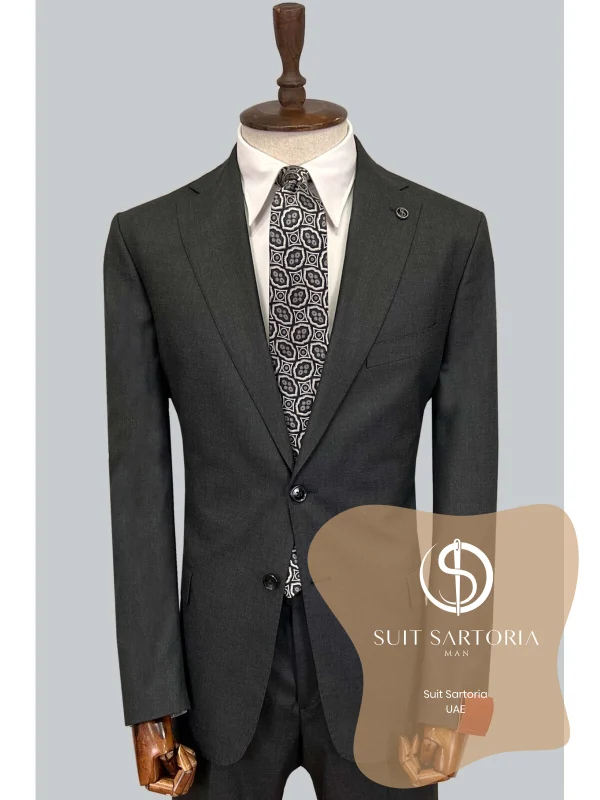 Suit Sartoria Anthracite Wool Suit