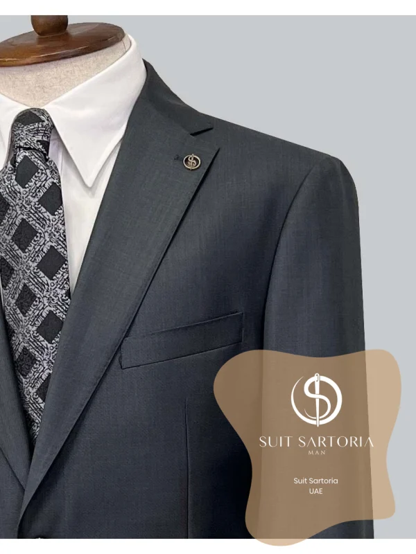 Suit Sartoria Anthracite Wool Suit