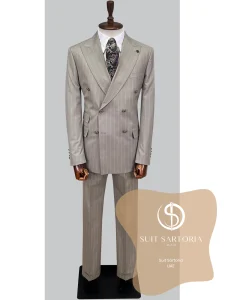 suit sartoria uae beige double breasted suit oc6aj3