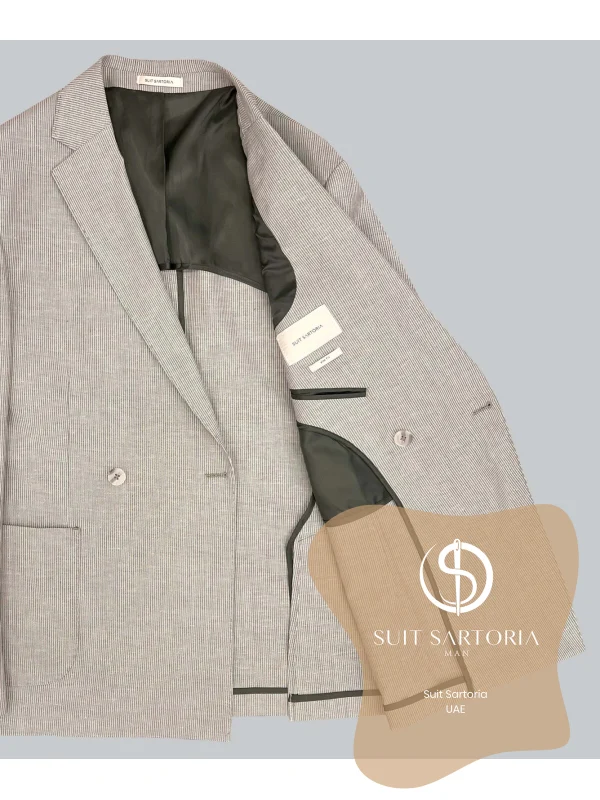 Suit Sartoria Beige Linen Suit