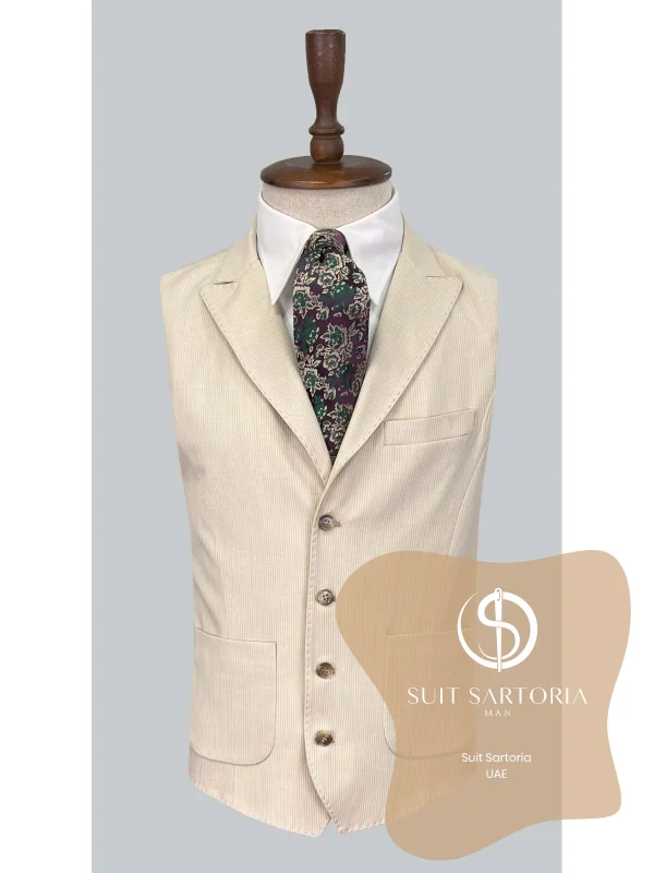 Suit Sartoria Beige Linen Suit