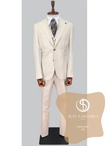 suit sartoria uae beige linen suit ljJQ8L