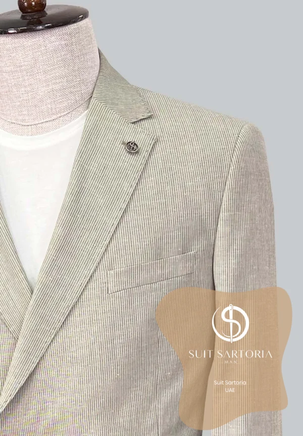 Suit Sartoria Beige Linen Suit