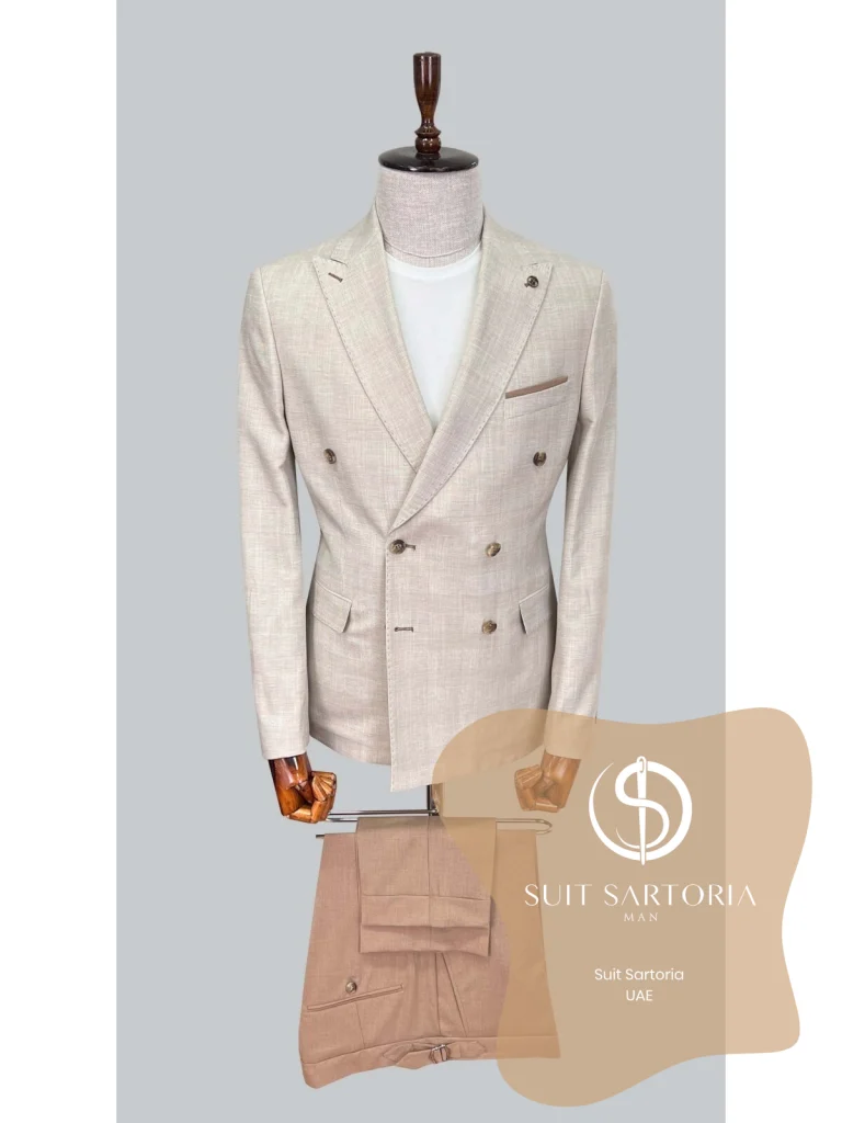 Suit Sartoria Beige Linen Suit