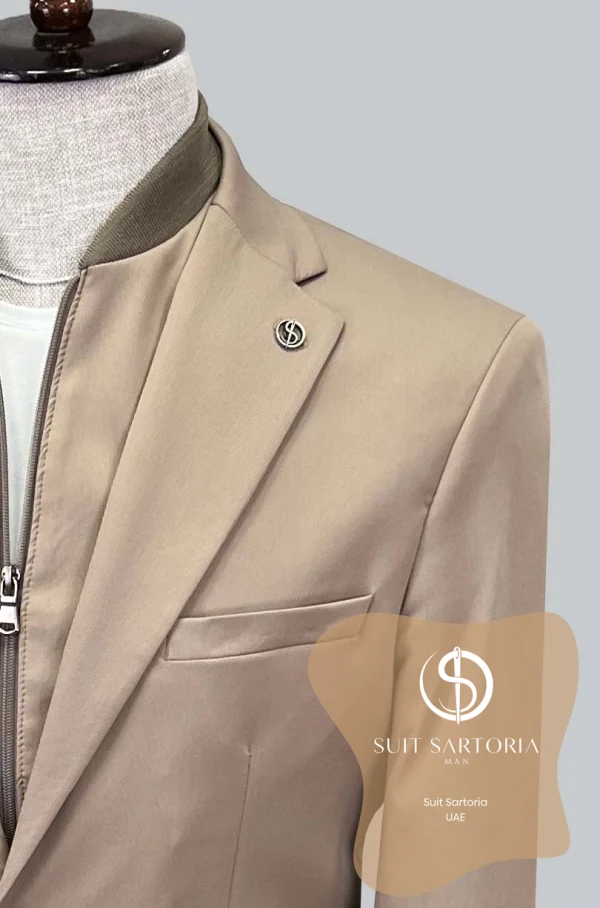 Suit Sartoria Beige Performance Suit