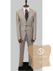 suit sartoria uae beige suit SymTRQ