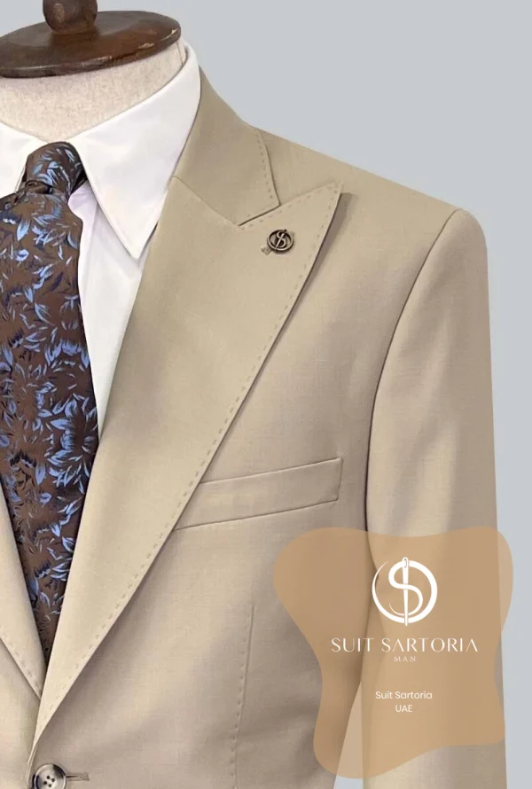 Suit Sartoria Beige Wool Suit