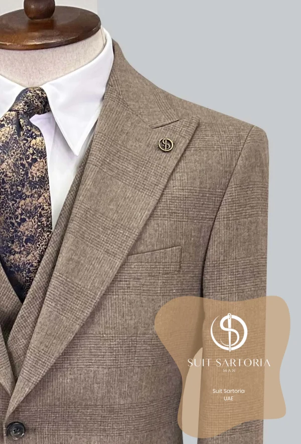 Suit Sartoria Beige Wool Suit