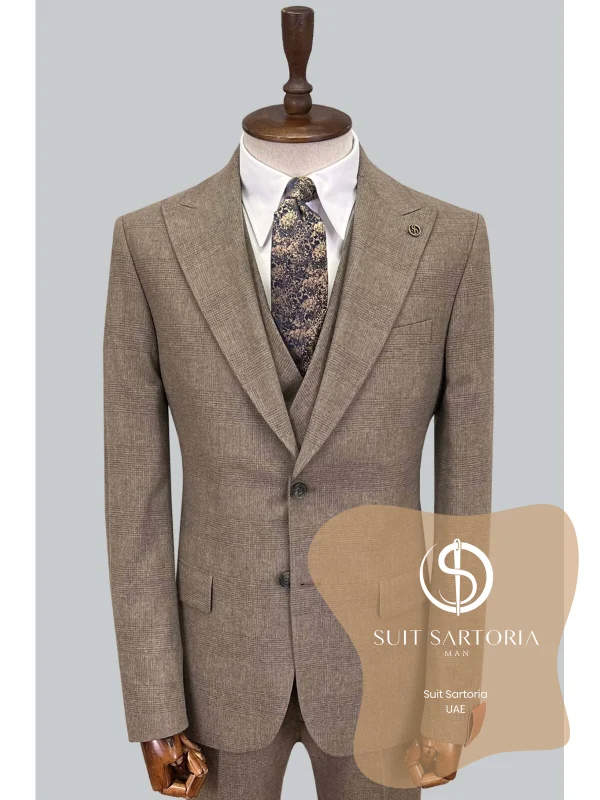 Suit Sartoria Beige Wool Suit