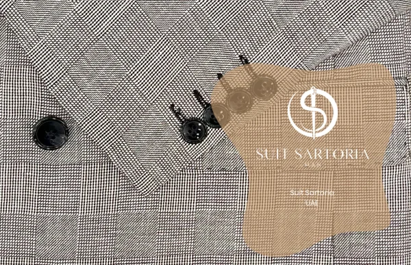 Suit Sartoria Black Linen Suit