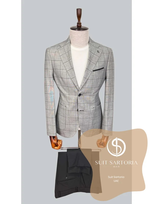 Suit Sartoria Black Linen Suit