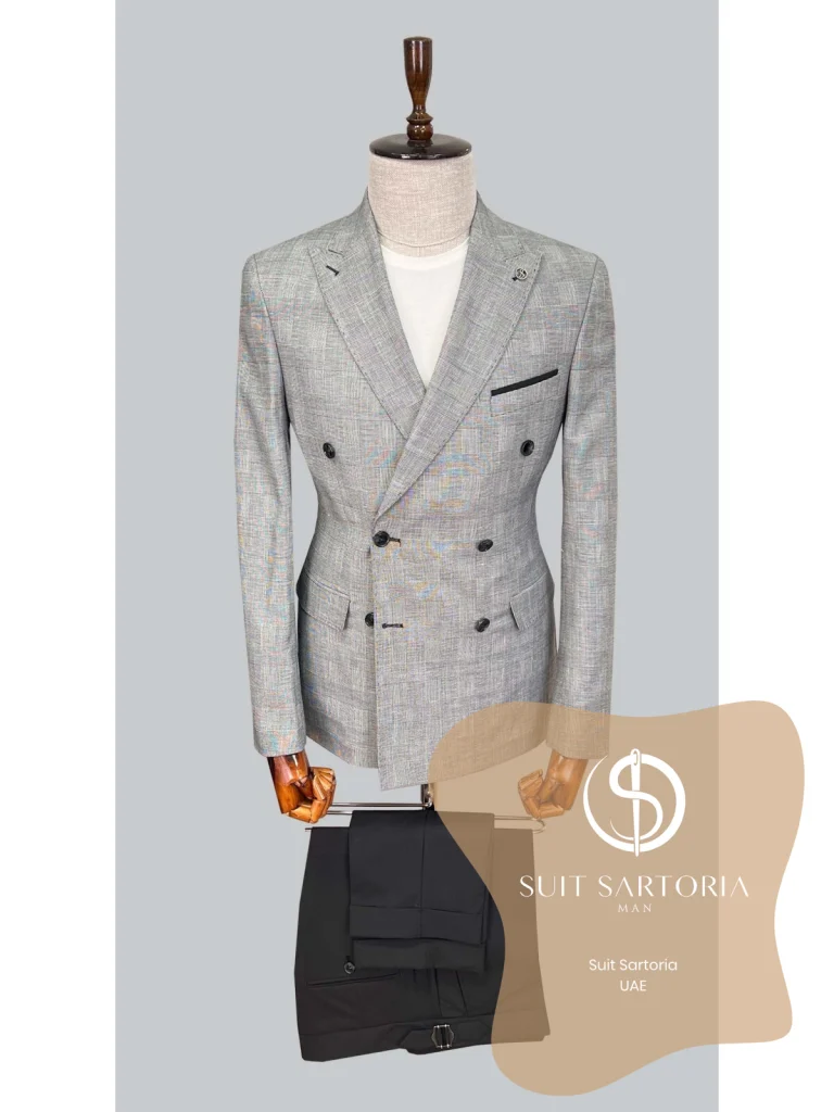 Suit Sartoria Black Linen Suit