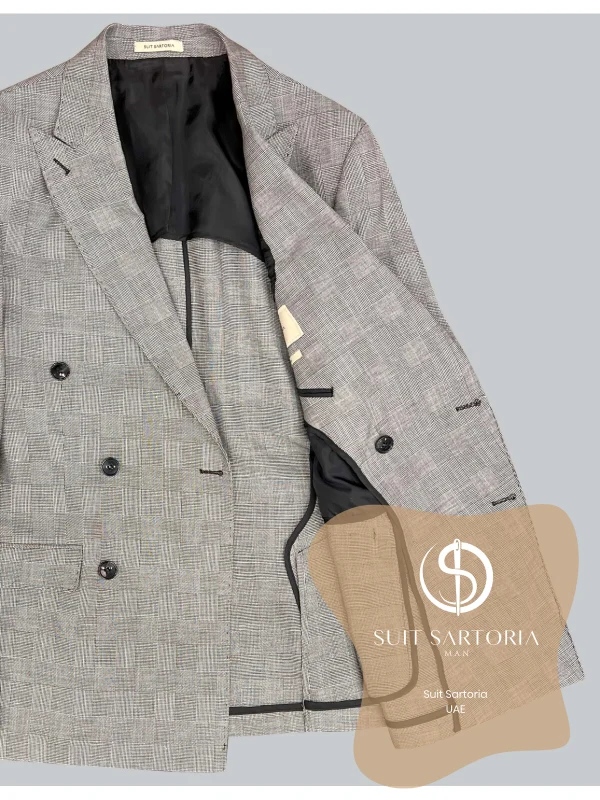 Suit Sartoria Black Linen Suit