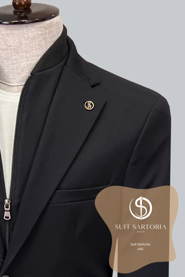 Suit Sartoria Black Performance Suit