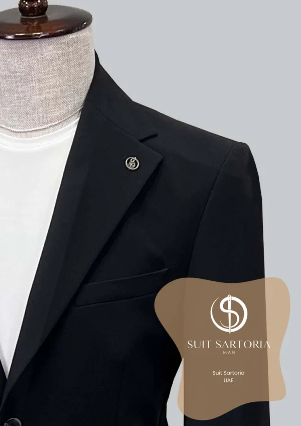 Suit Sartoria Black Performance Suit