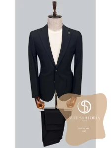 suit sartoria uae black polyamid sport suit FPkJGn