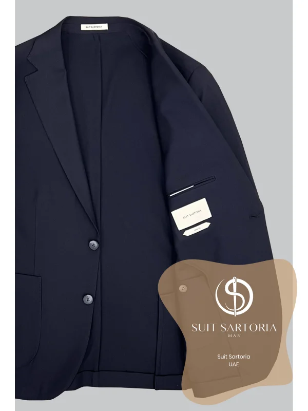 Suit Sartoria Black Polyamid Sport Suit