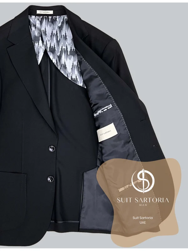 Suit Sartoria Black Sport Suit