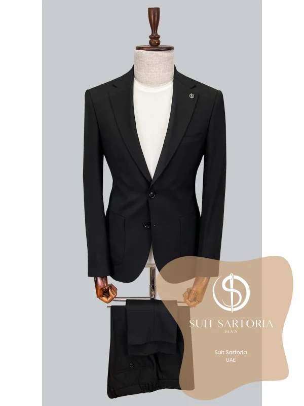 Suit Sartoria Black Sport Suit