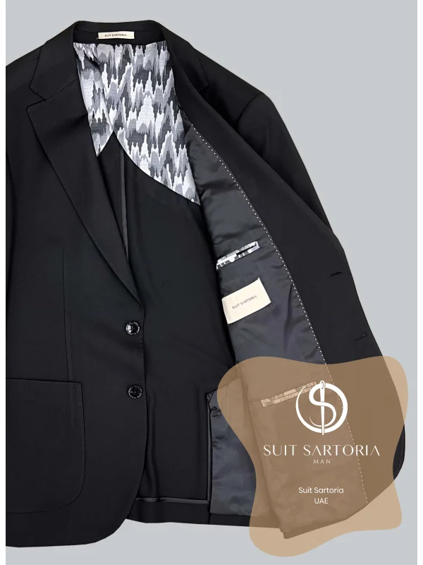 Suit Sartoria Black Sport Suit