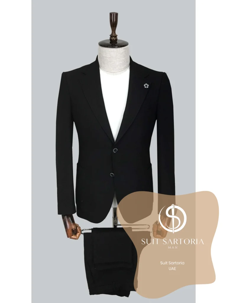 Suit Sartoria Black Sports Suit