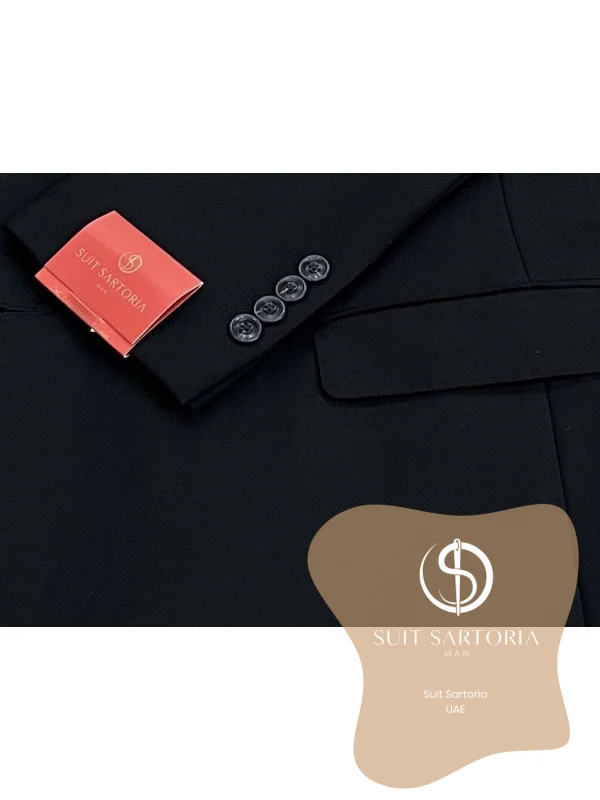 Suit Sartoria Black Suit