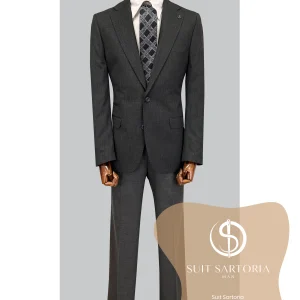 Suit Sartoria Black Suit