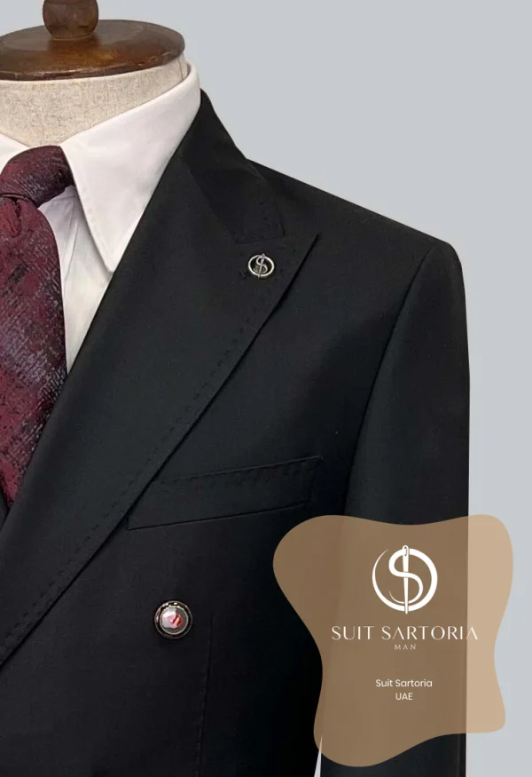 Suit Sartoria Black Suit