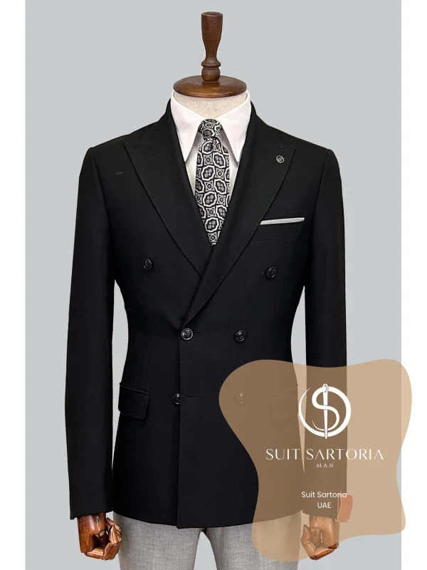 Suit Sartoria Black Suit