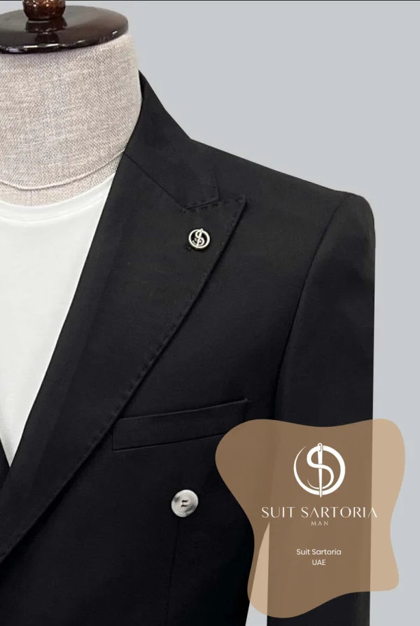 Suit Sartoria Black Suit