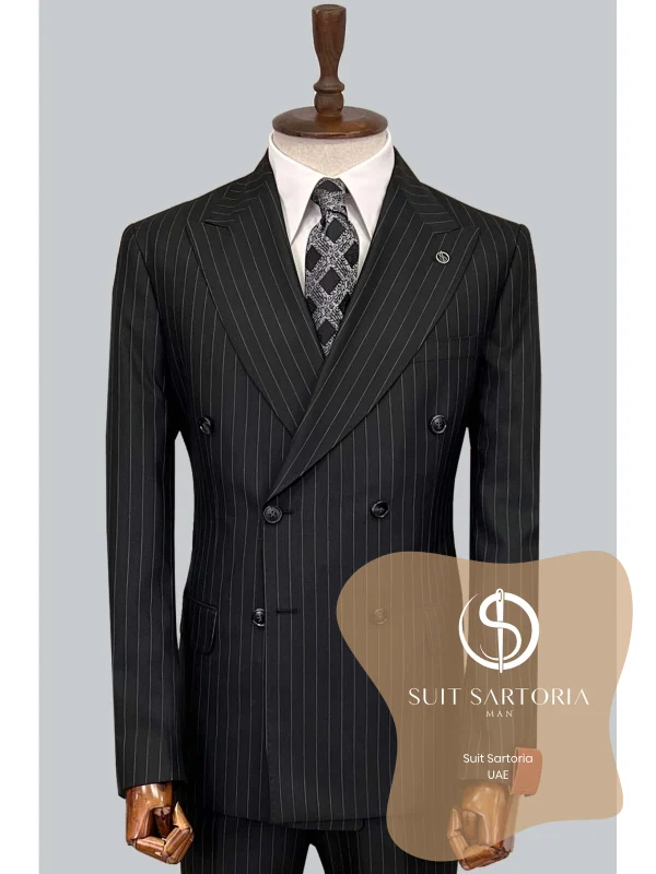 Suit Sartoria Black Suit