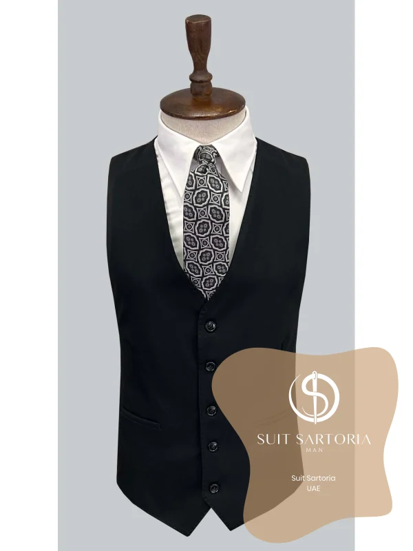 Suit Sartoria Black Suit