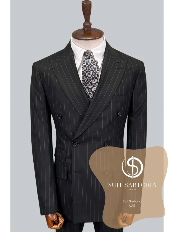 Suit Sartoria Black Suit