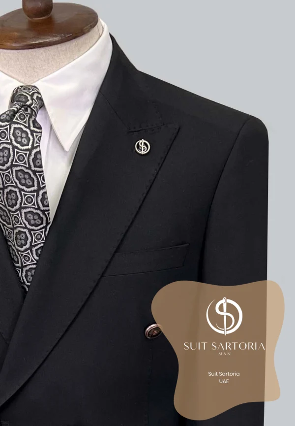 Suit Sartoria Black Suit