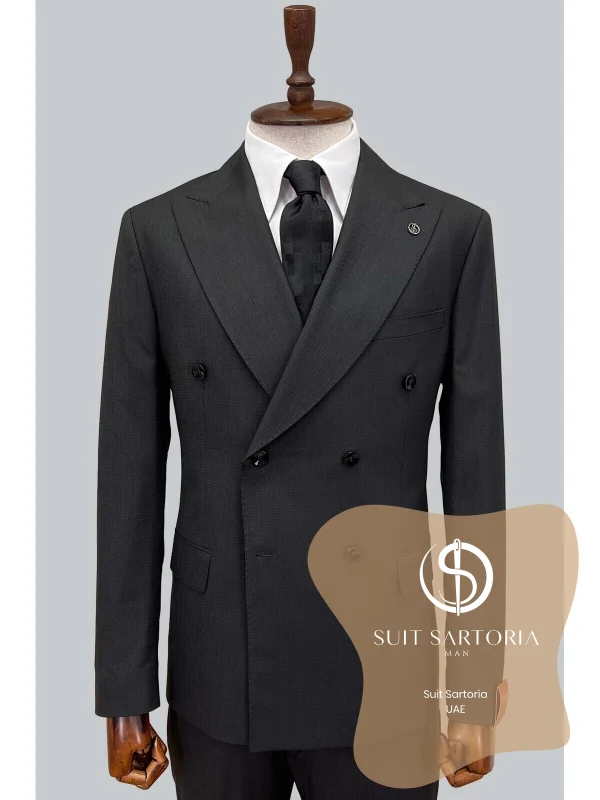 Suit Sartoria Black Suit